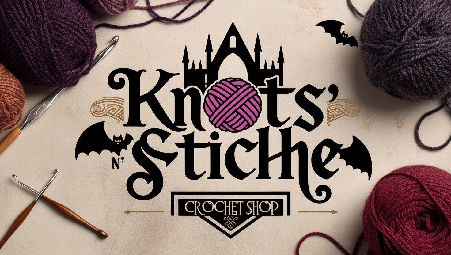 Crochet yarn and hooks